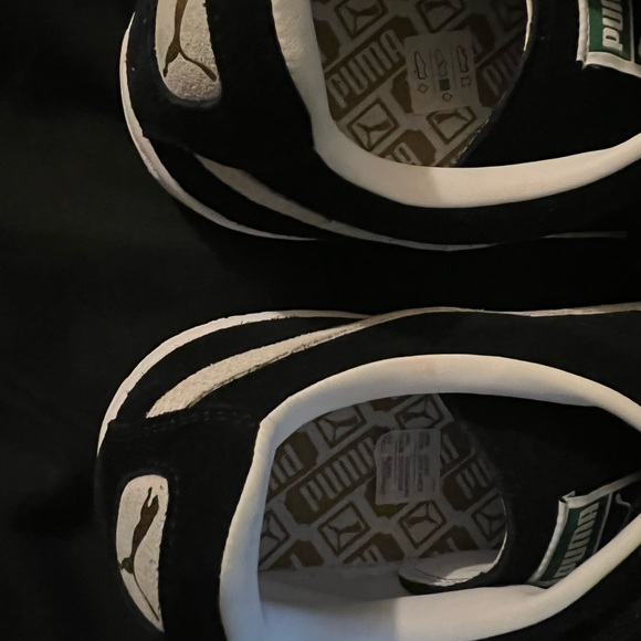 MENS Suede black puma Sneakers size 13 - Picture 10 of 13